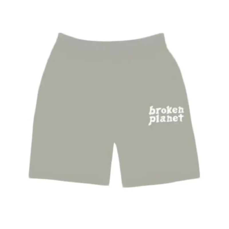Broken Planet Market Basics Shorts Grey