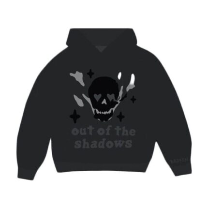 Broken Planet Market Out of the Shadows Hoodie  Black