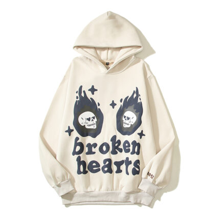 Y2K Streetwear Broken Heart Planet Hoodies